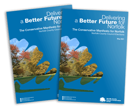 Norfolk Conservative Manifesto Booklets 2021